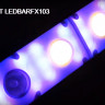 Involight LEDBARFX103 - светодиодная панель "блиндер" 10x3W CREE (2800K WW)+ 60 x 5050SMD RGB
