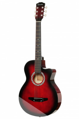 COWBOY 3810C RDS акустическая гитара с вырезом