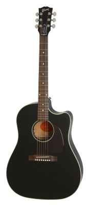 Gibson 2018 45 Cutaway EB Ebony электроакустическая гитара