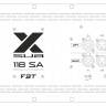 FBT X-SUB 118SA -  активный сабвуфер, 18", 1200 Вт, 38Гц-120Гц, SPL 136 дБ, DSP c 4-мя пресетами