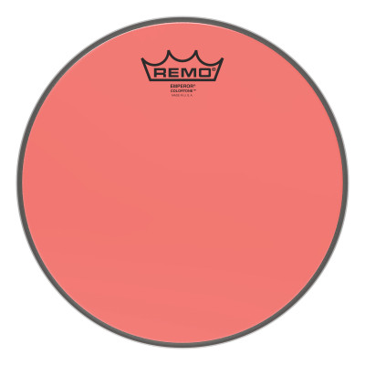 REMO BE-0310-CT-RD Emperor® Colortone™ Red Drumhead ,10' цветной двухслойный прозрачный пластик, красный