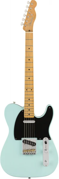 FENDER VINTERA '50S TELECASTER® MODIFIED, MAPLE Fingerboard DAPHNE BLUE электрогитара с чехлом
