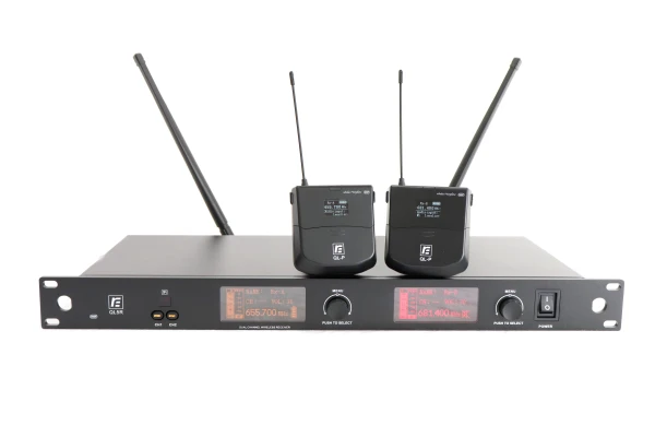 Радиосистема RFIntell QL5R/QL-P-A 651,800-683,400 МГц, двухканальная