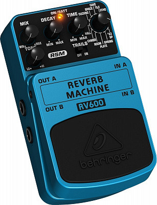 BEHRINGER RV600 REVERB MACHINE - Педаль моделирования эффектов реверберации.