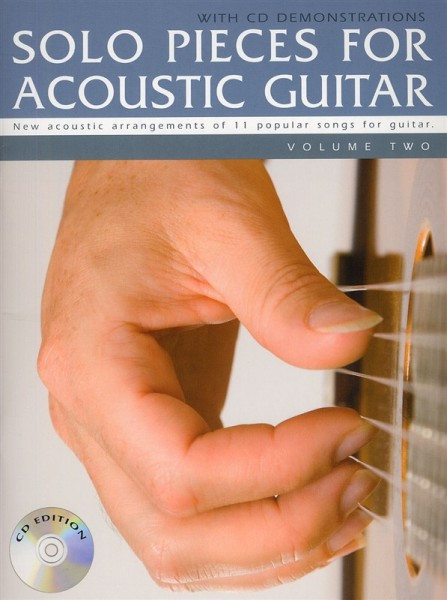 AM994422 Solo Pieces for Acoustic Guitar Volume Two (Book & CD)
