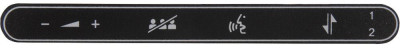 SHURE DC5980P-ACC-CM-IS Набор накладок для пультов DC 5980 P системы DDS 5900, кнопки Председателя - 2 шт, Переводчика - 3
