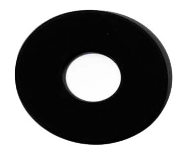 SCHALLER 15200400 шайба-основание переключателя, черный хром