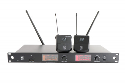 Радиосистема RFIntell QL5R/QL-P-B 720,500-754,000 МГц, двухканальная