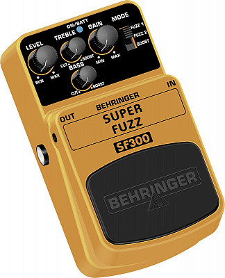 BEHRINGER SF300 -Педаль эффектов фуз 3-режимный.
