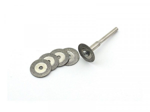 Диск отрезной, алмазный, d 16 мм, 5 шт./уп., блистер