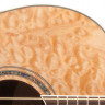 Ovation CS24P-4Q Celebrity Standard Plus Mid Cutaway Natural Quilt Maple электроакустическая гитара