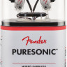 FENDER PureSonic Wired earbud Olympic Pearl внутриканальные наушники с гарнитурой, цвет жемчужный белый