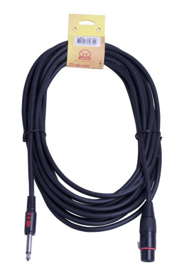 Небаласный сигнальный кабель Superlux CFM7.5FP, XLR3F-6.3 мм