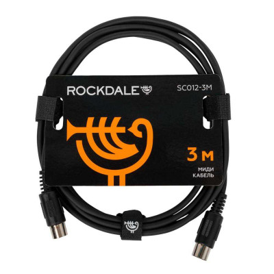 Миди кабель ROCKDALE SC012-3M c пластиковыми разъемами, 5 pin, 3 м