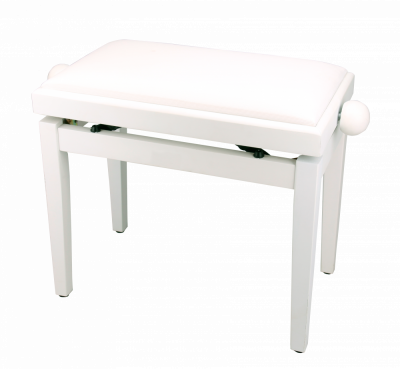 Банкетка для пианино Xline Stand PB-33H регулируемая 47-56 см дерево цвет белый