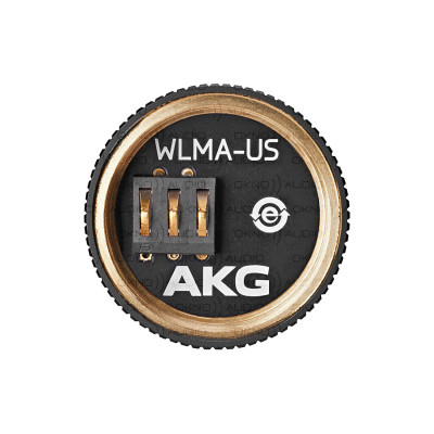 AKG WLMA-US переходник для микрофонных капсюлей Shure и ручных передатчиков DHT800, HT4500