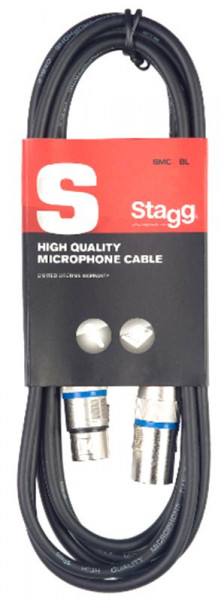 STAGG SMC1 BL микрофонный кабель