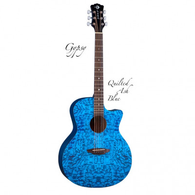 LUNA Gypsy QA TBL акустическая гитара