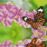 Алмазная мозаика 15х20 БАБОЧКА НА ВЕТКЕ (12 цветов)