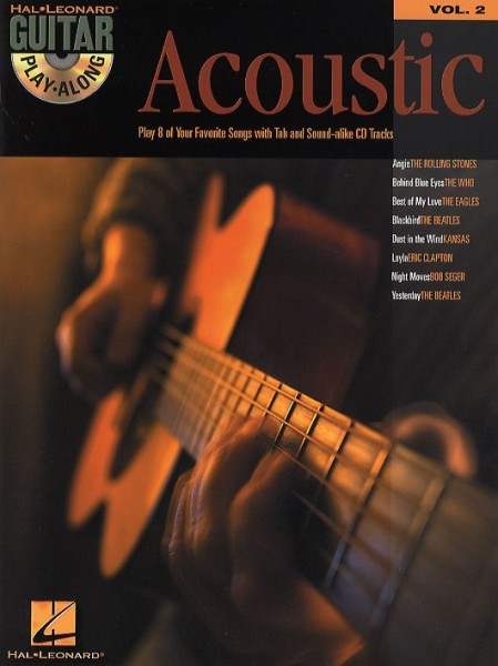HL00699569 Guitar Play-Along Volume 2: Acoustic