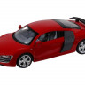 Машина "АВТОПАНОРАМА" Audi R8 GT, красный, 1/32, свет, звук, инерция, в/к 17,5*13,5*9 см