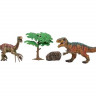 Динозавры MASAI MARA MM206-018 для детей серии "Мир динозавров" (набор фигурок из 4 пр.)