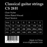 FLIGHT CS28H, Hard, чистый нейлон, серебро струны для классической гитары
