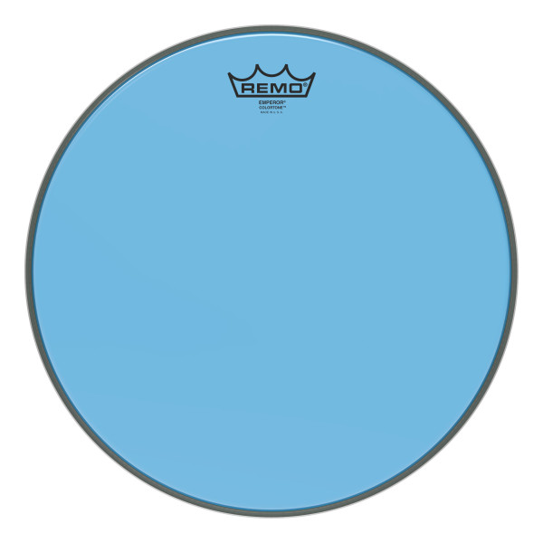 REMO BE-0314-CT-BU Emperor® Colortone™ Blue Drumhead, 14' цветной двухслойный прозрачный пластик, голубой