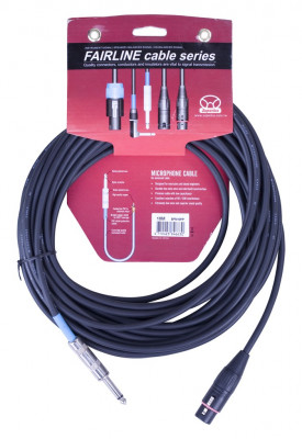 Небалансный сигнальный кабель Superlux SFM10FP, XLR3F-6.3 мм