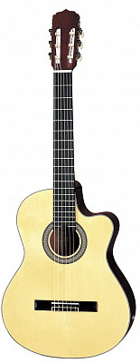 Aria AK-30CE 4/4 классическая гитара со звукоснимателем