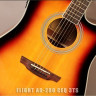 Flight AD-200 CEQ 3TS электроакустическая гитара