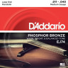 D'ADDARIO EJ74 Medium 11-40 струны для мандолины