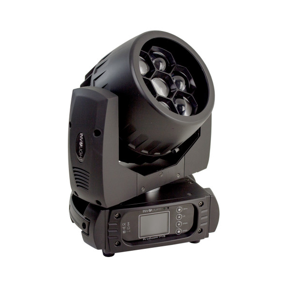 Involight PROZOOM715 - LED вращающаяся голова, 7х15 Вт, COB RGBW, DMX-512