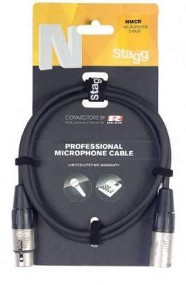 Микрофонный кабель XLR-XLR STAGG NMC6R NEUTRIK, 6 м