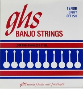 GHS 220 струны для 4-струнного тенор-банджо