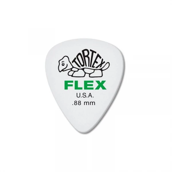 DUNLOP 428P.88 Tortex Flex Standard набор медиаторов 0.88 12 шт