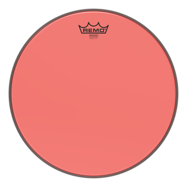 REMO BE-0314-CT-RD Emperor® Colortone™ Red Drumhead, 14' цветной двухслойный прозрачный пластик, красный