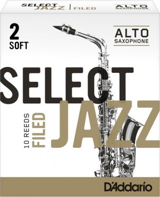 RICO RSF10ASX2S Select Jazz Filed 2S 10 шт трости для саксофона альт