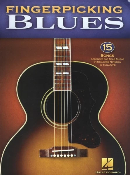 HL00701277 FINGERPICKING BLUES 15 SONGS ARR FOR SOLO GUITAR GTR TAB