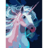 Картина по номерам 15х20 СКАЗОЧНЫЙ ЕДИНОРОГ (13 цветов)