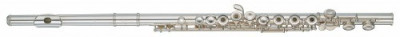 Флейта YAMAHA YFL-371 "ми-механика", с резонаторами, не в линию, silver/Nickel silver, с кейсом