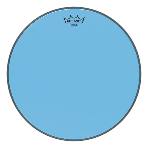 REMO BE-0316-CT-BU Emperor® Colortone™ Blue Drumhead, 16' цветной двухслойный прозрачный пластик, голубой