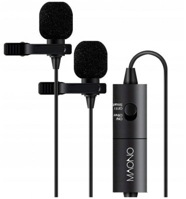 Петличный конденсаторный микрофон Maono AU-200 всенаправленный