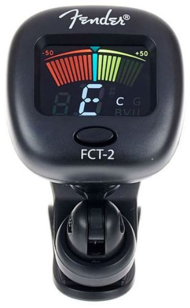 FENDER FCT-2 COLOR CLIP-ON TUNER тюнер-клипса хроматический с цветным дисплеем