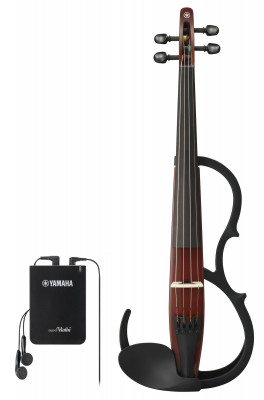 Yamaha YSV-104 BR 4/4 электроскрипка полный комплект + чехол