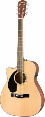 FENDER CC-60SCE Natural LH левосторонняя электроакустическая гитара