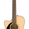 FENDER CC-60SCE Natural LH левосторонняя электроакустическая гитара