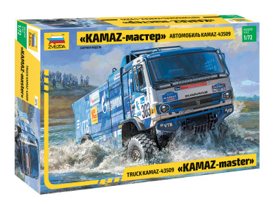 Автомобиль KAMAZ-43509 "KAMAZ-master" 1/72