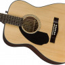 Fender CC-60S Natural LH леворукая акустическая гитара