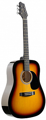 Stagg SW201-SB акустическая гитара